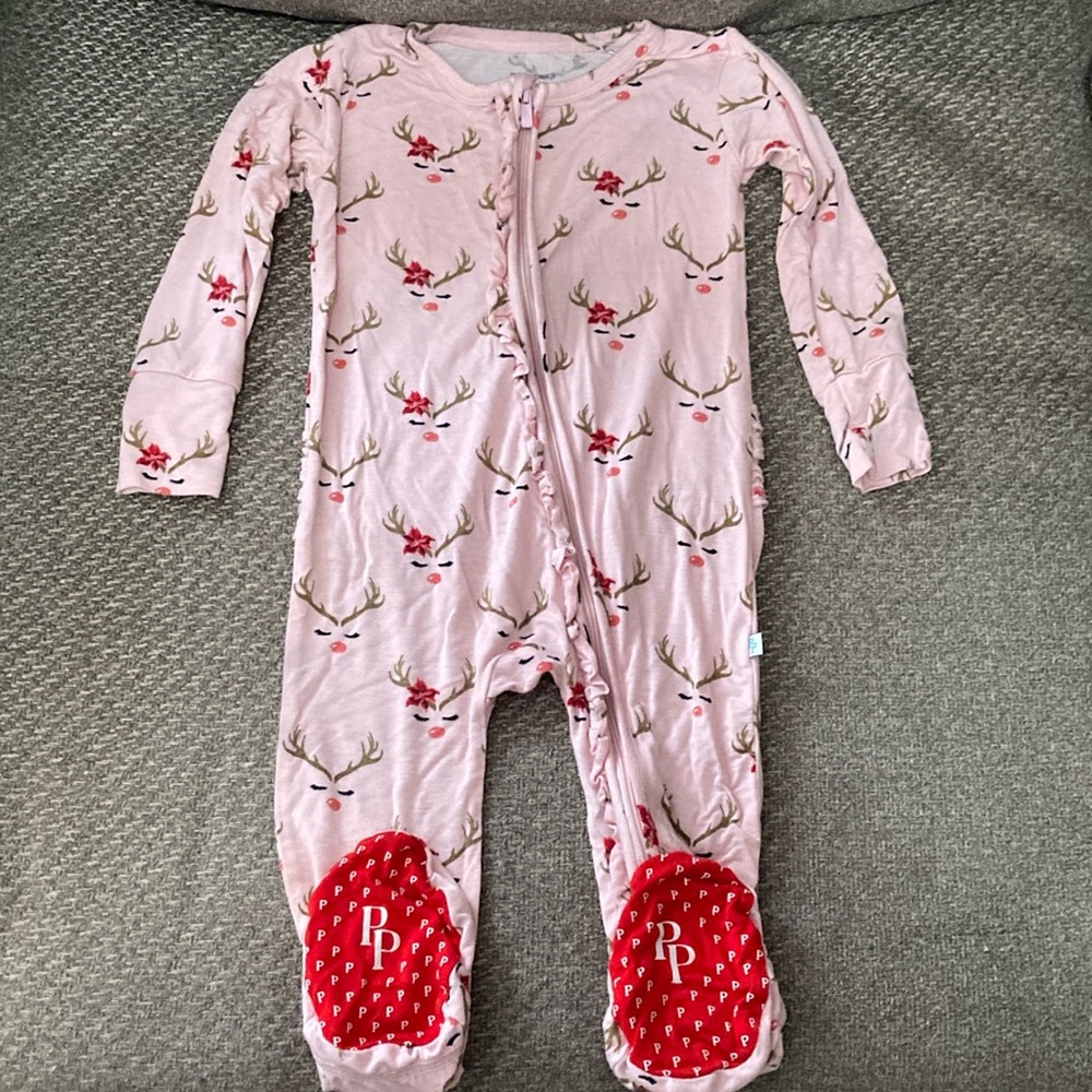 Posh peanut zippered one piece